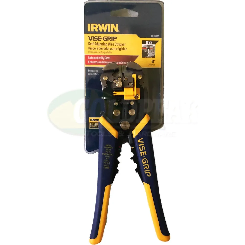 Irwin Self-Adjusting Automatic Wire Stripper 8"