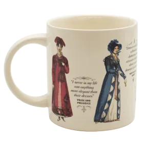 Jane Austen's Regency Finery Heat-Transforming Mug