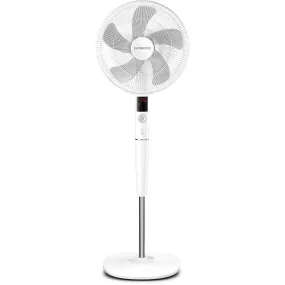 Kambrook 40cm DC Quiet Pedestal Fan White - KPF849WHT