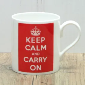 Keep Calm Carry On Gift Mug