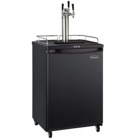 Kegco 24" Wide Triple Tap Home Brew Kegerator HBK163B-3K