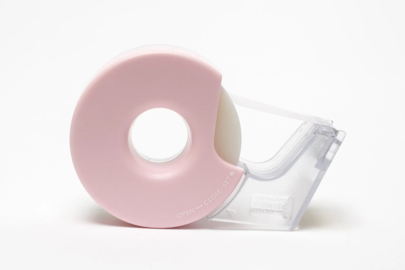 Kokuyo Tape Dispenser Karu-Cut - Light Pink