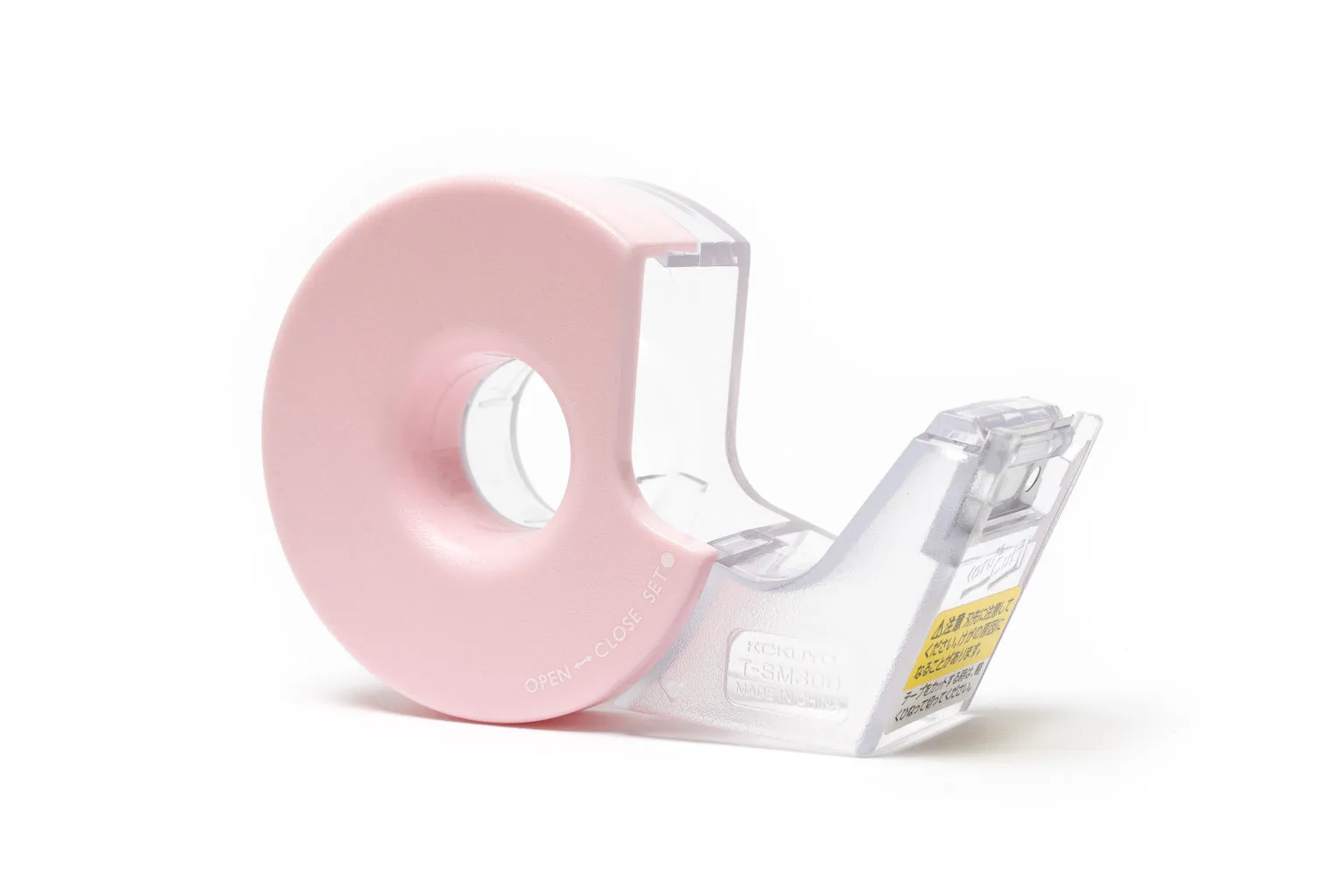 Kokuyo Tape Dispenser Karu-Cut - Light Pink