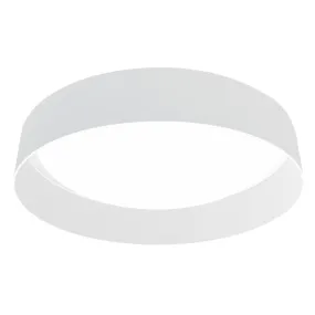 LED Ceiling Mount from the Palomaro Collection in White Finish by Eglo USA