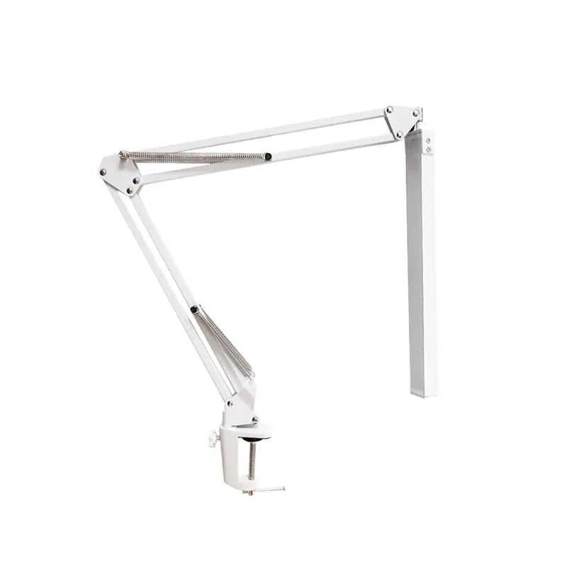 LED Folding Metal  Desk Lamp Clip on Light Clamp Long Arm Dimming Table Lamp 3 Colors For Living Room Reading And Computers