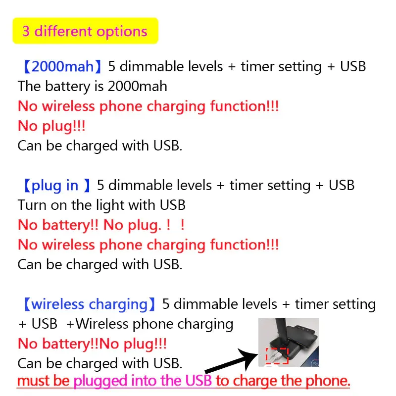 LED USB Desk Lamps