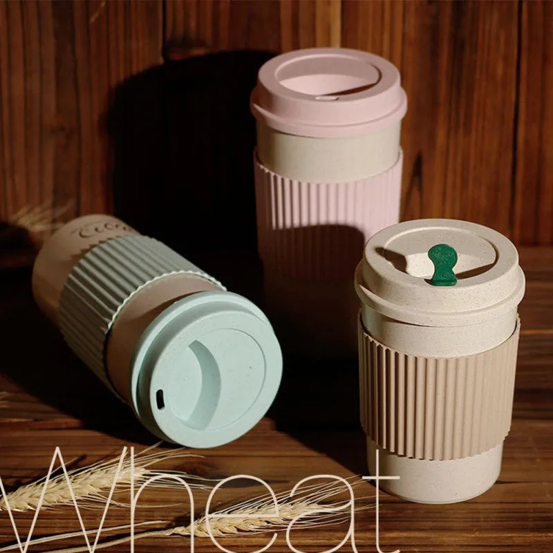 Light Green Eco-friendly Reusable Travel Mug