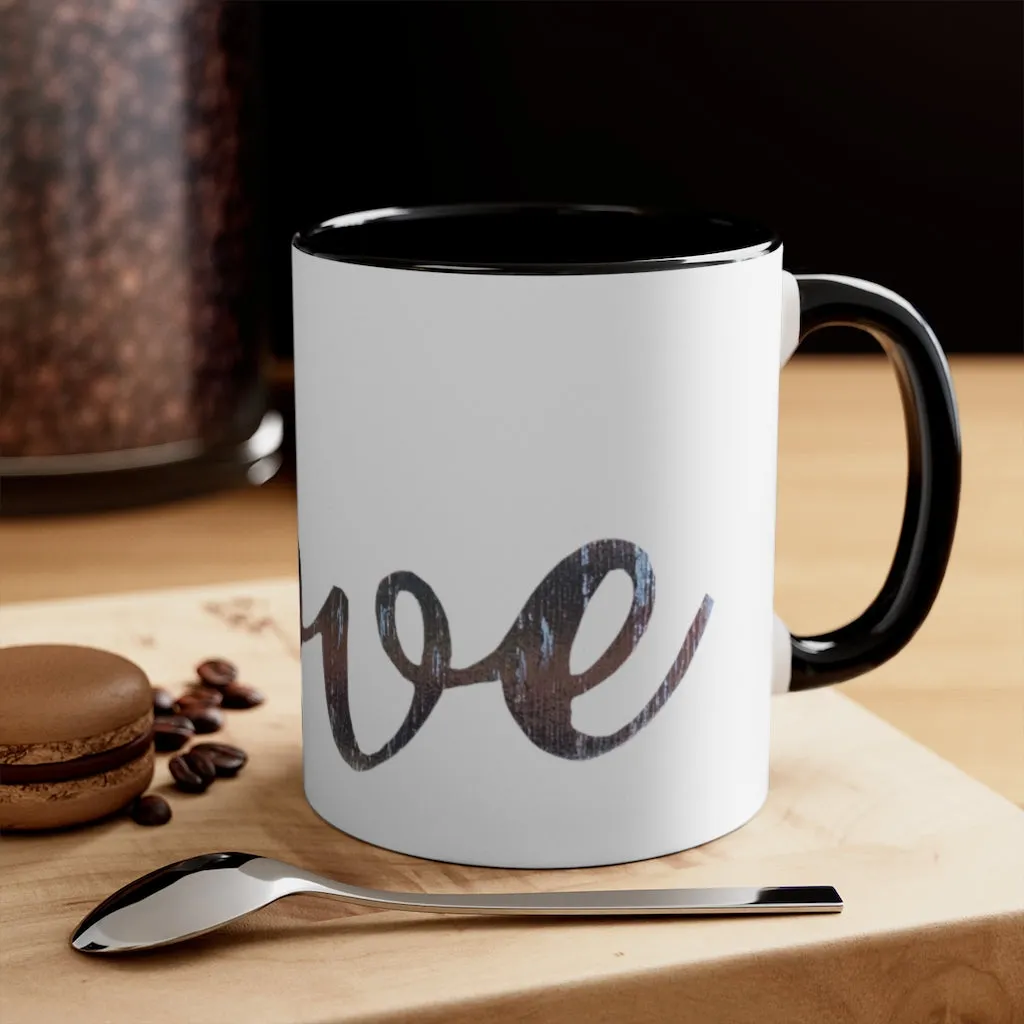 Love Accent Coffee Mug, 11oz