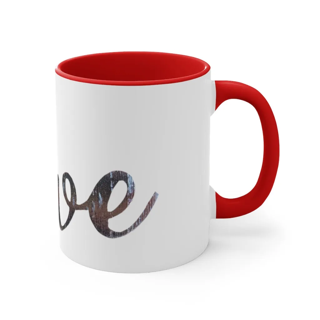 Love Accent Coffee Mug, 11oz