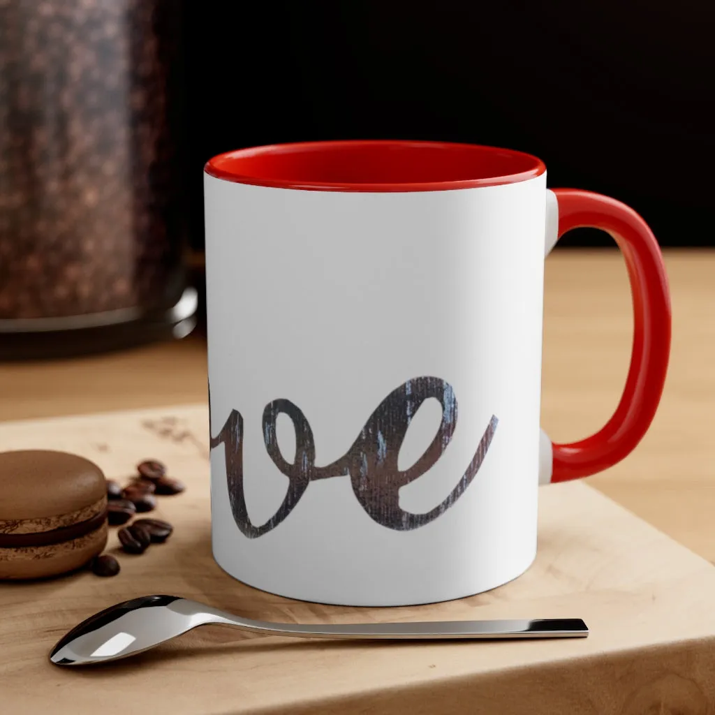 Love Accent Coffee Mug, 11oz