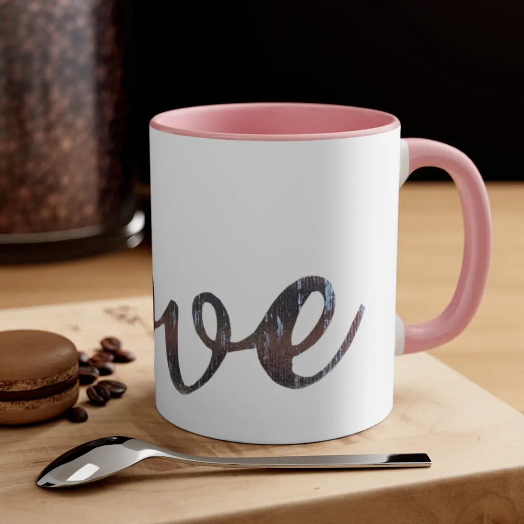 Love Accent Coffee Mug, 11oz