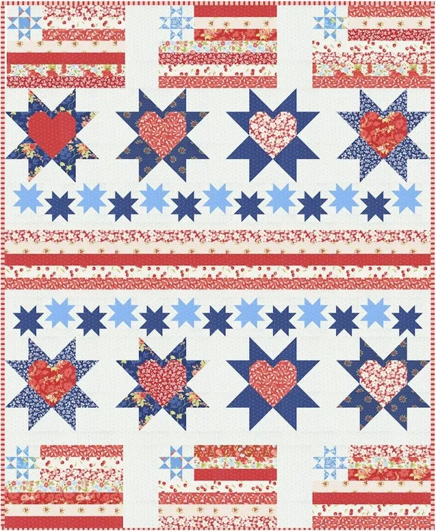 Love American Style Quilt Pattern