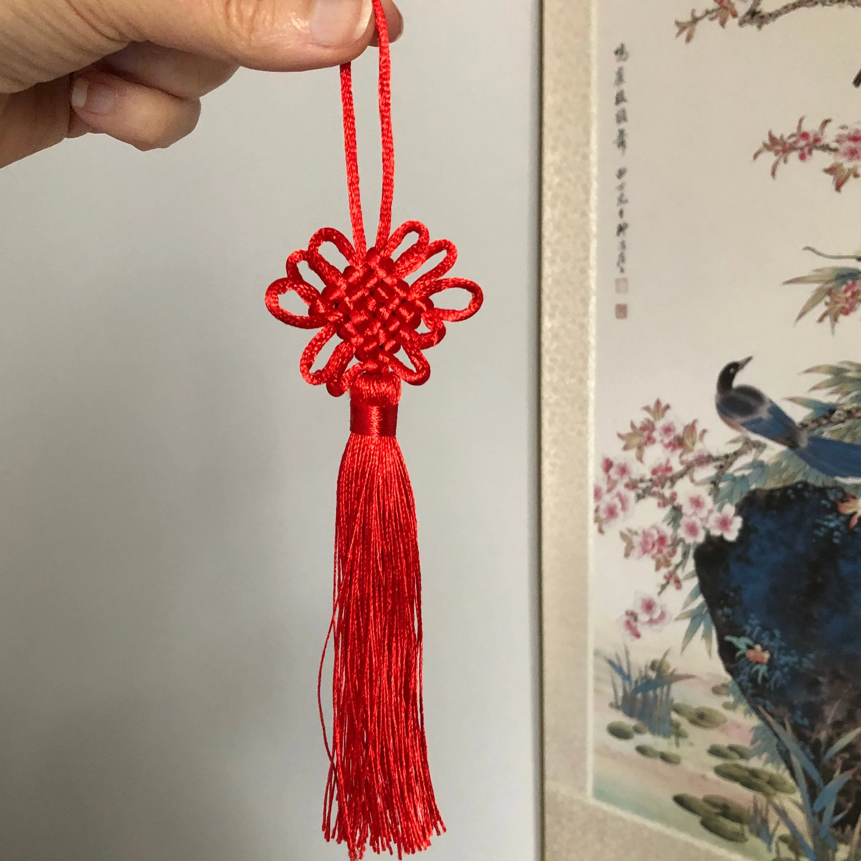 Luxurious Chinese knot tassel hanging decoration