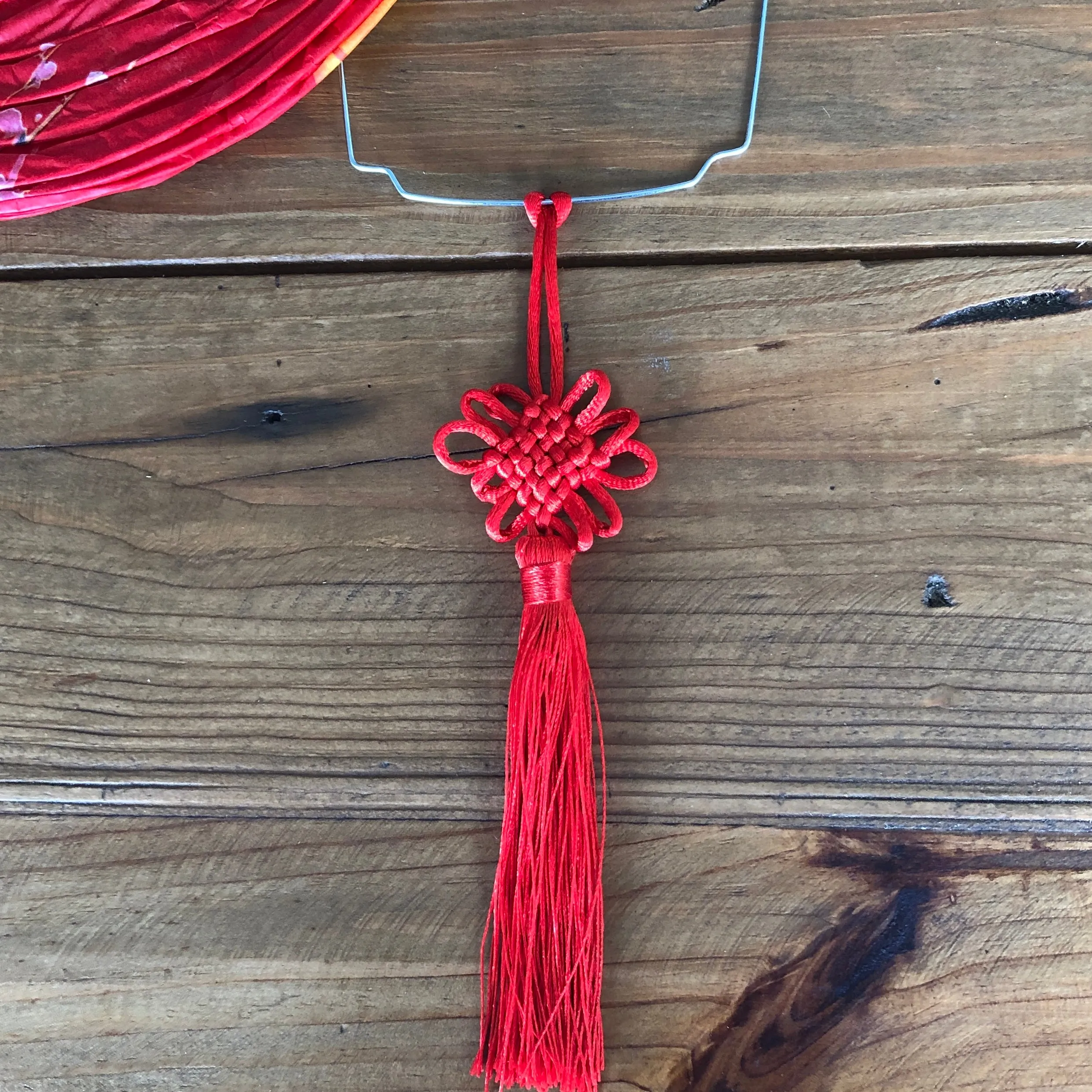 Luxurious Chinese knot tassel hanging decoration