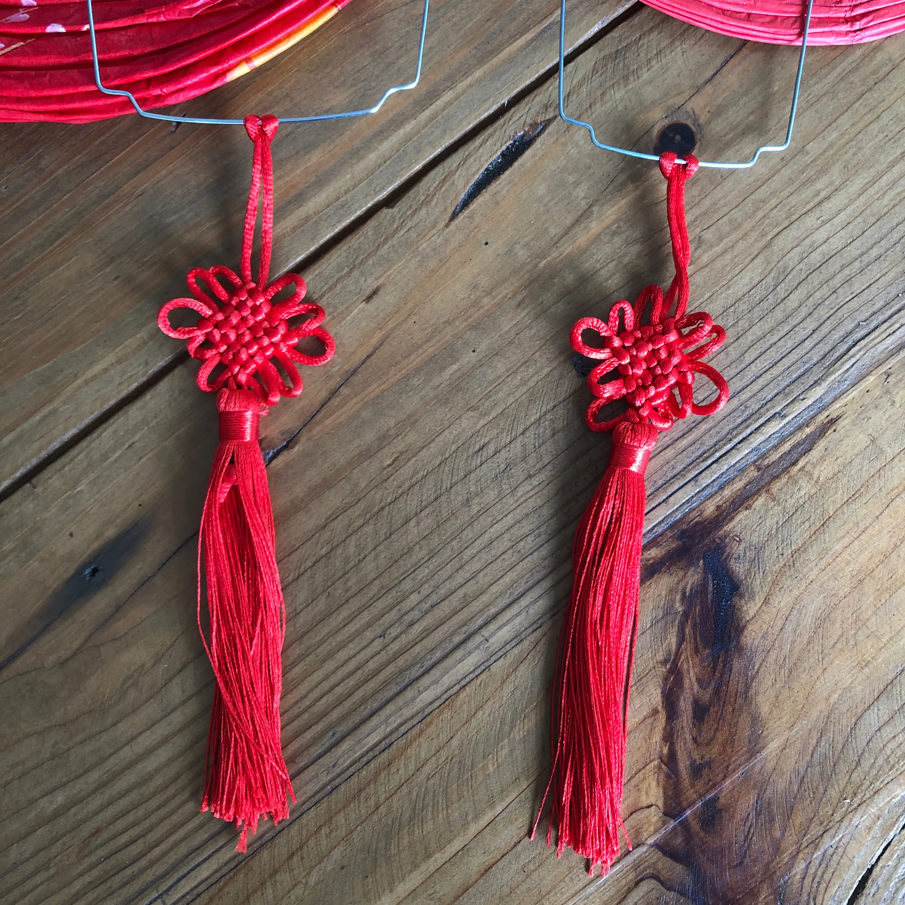 Luxurious Chinese knot tassel hanging decoration