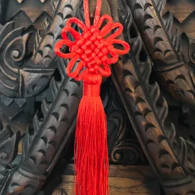 Luxurious Chinese knot tassel hanging decoration