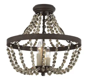 Mallory 3 Light Convertible Semi-Flush