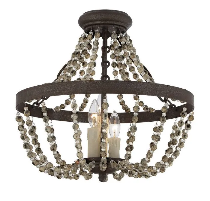 Mallory 3 Light Convertible Semi-Flush