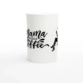 Mama Needs Coffee with Lady Silhouette