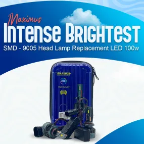 Maximus Intense Brightest SMD - 9005 Head lamp Replacement LED 100w