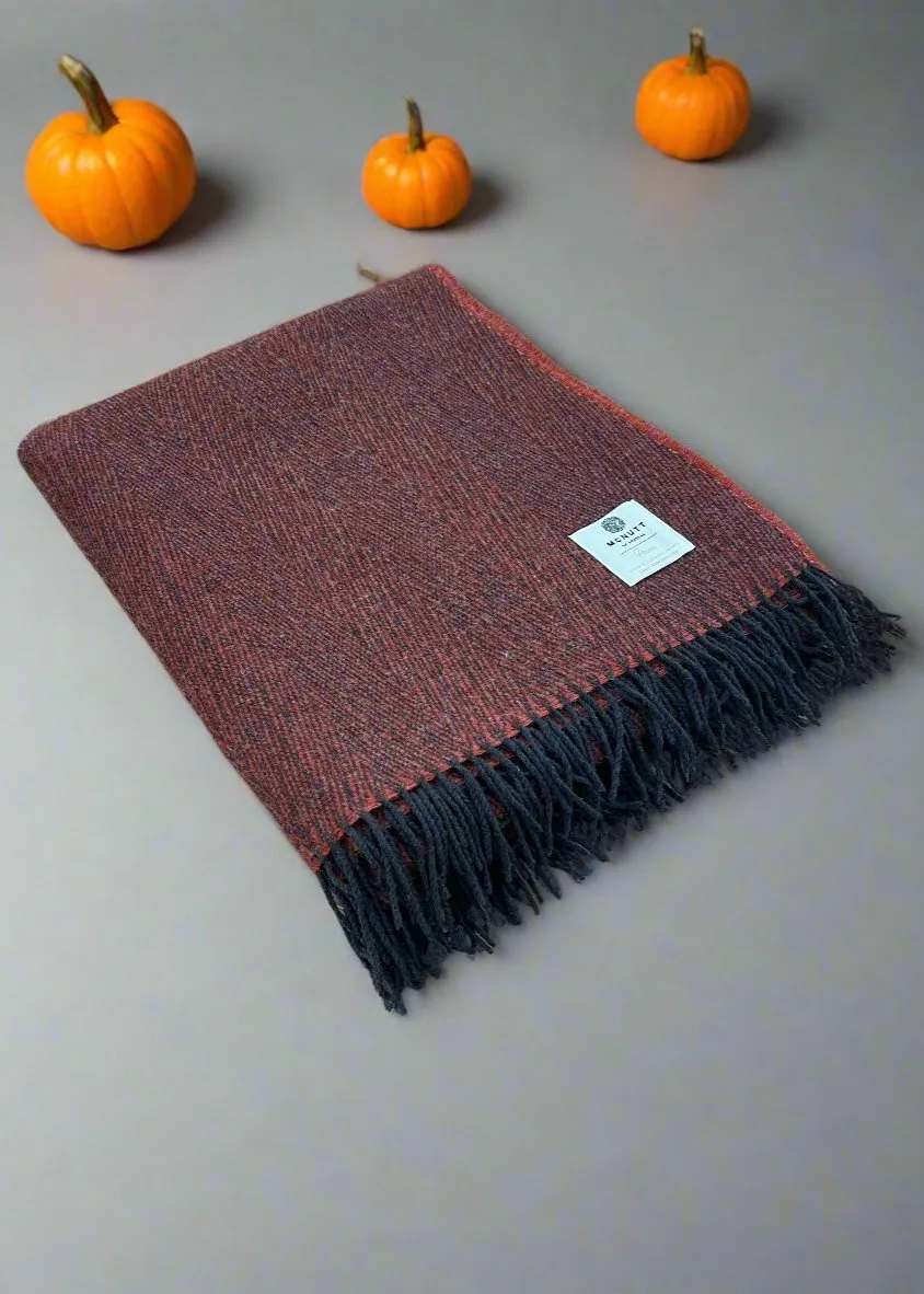 Mcnutt Pure Wool Blanket | Fall