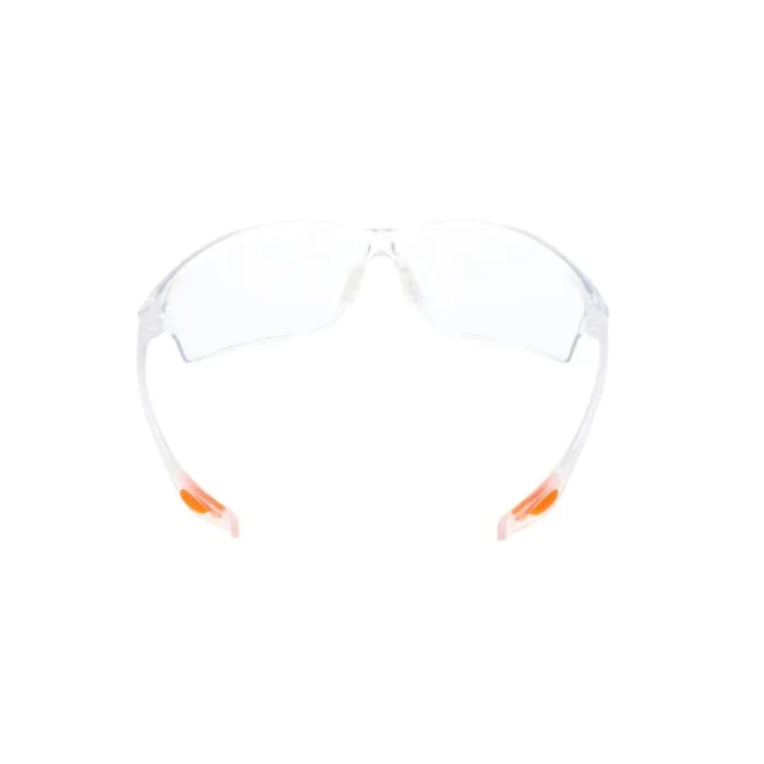 MCR Safety Law LW210 LW2 Series Soft Secure TPR Nose Piece and Temple Inserts Safety Glasses, Clear, 1 Pair