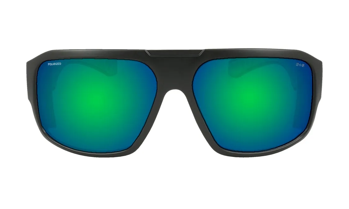 MEGA Safety - Polarized Green Mirror Mana Series