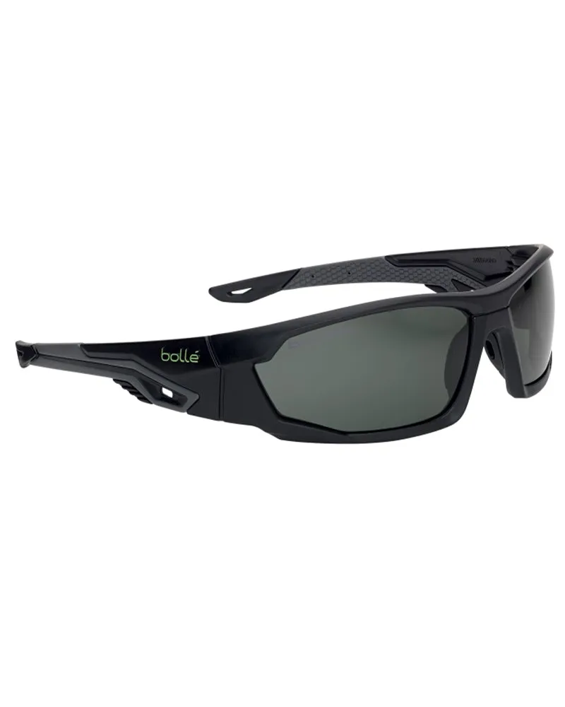 Mercuro Polarised Safety Glasses - Black