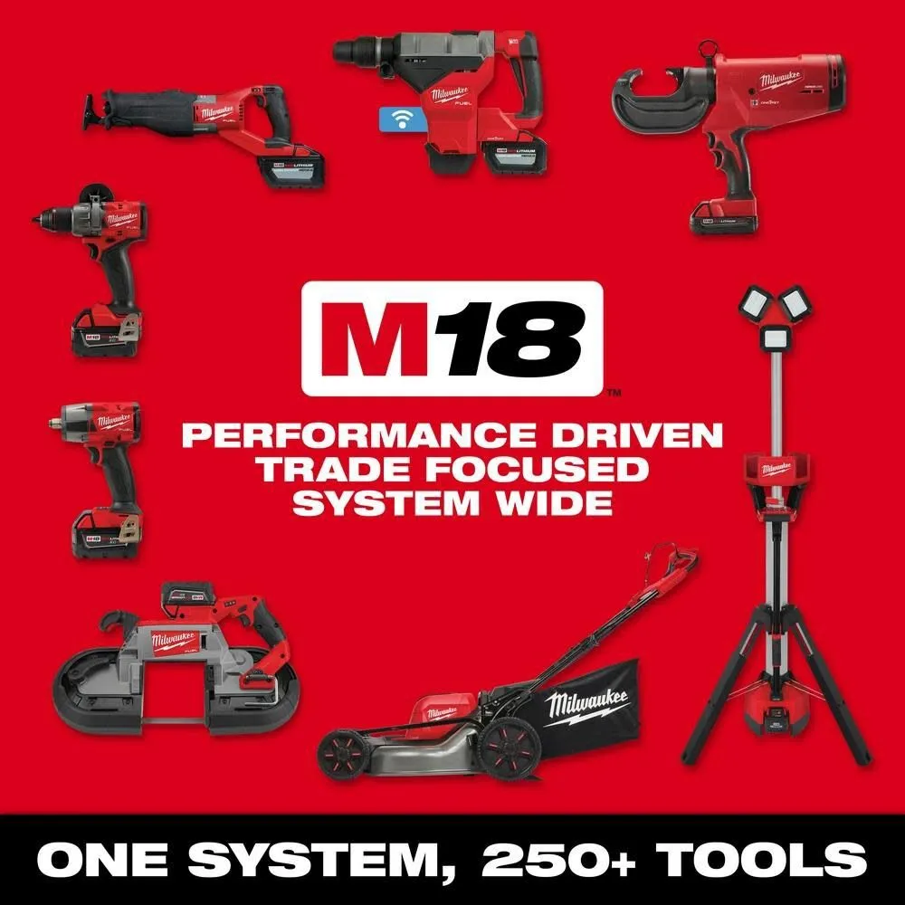 Milwaukee 3010-22 M18 FUEL 1/2" HTIW & 3/8" MTIW Automotive Combo Kit