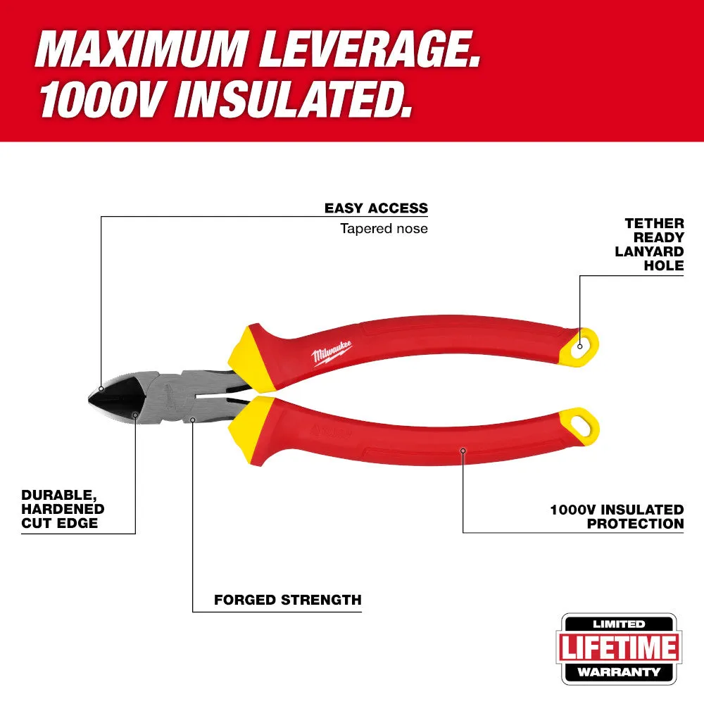 Milwaukee 48-22-2215 1000V Insulated Electricians Hand Tool Set - 5 PC