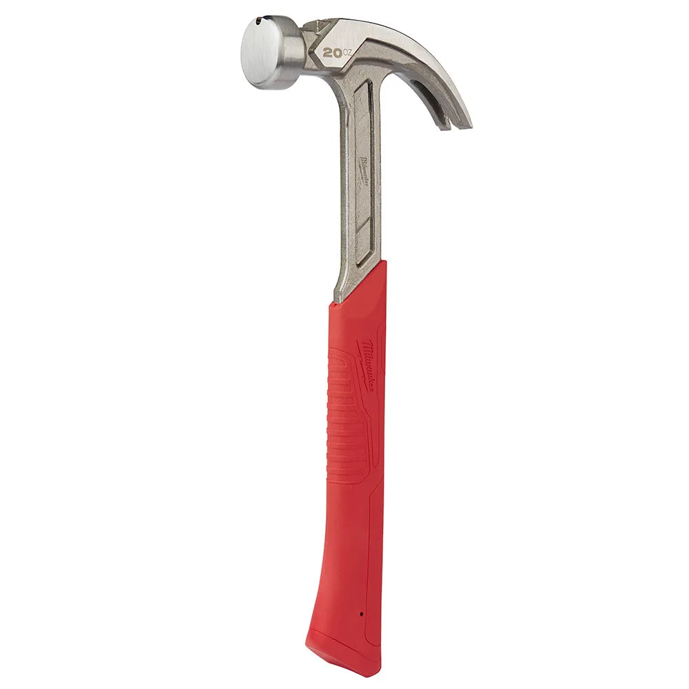 Milwaukee  48-22-9080 20oz Curved Claw Smooth Face Hammer