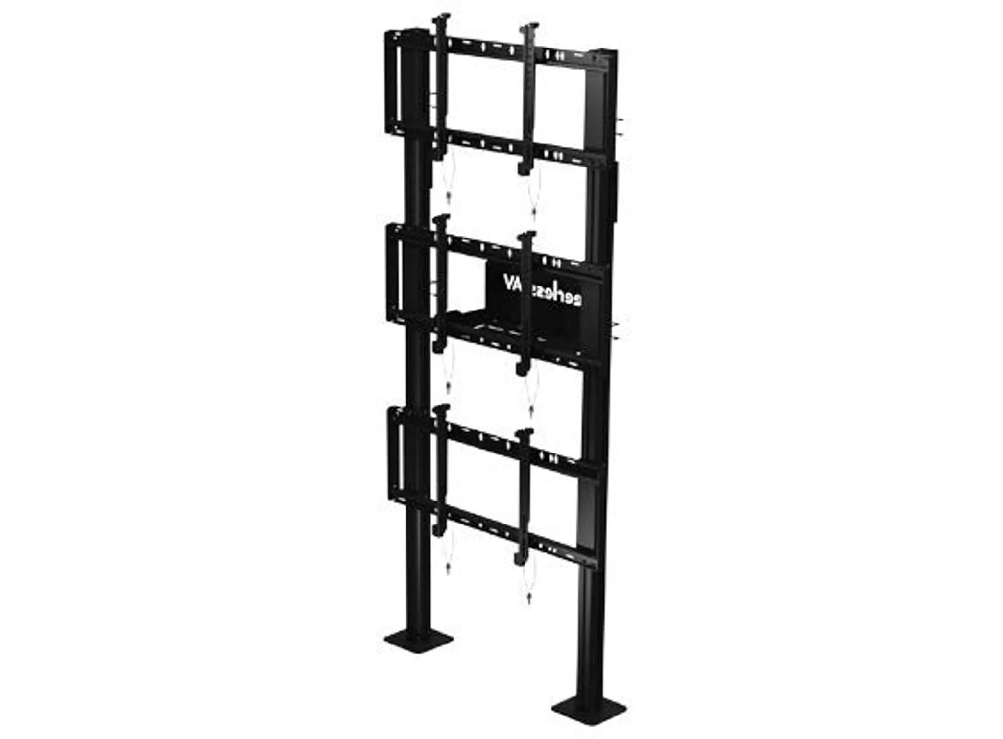 Modular Video Wall Pedestal Mount 2x2 Configuration For 46&Prime; to 60&Prime; displays