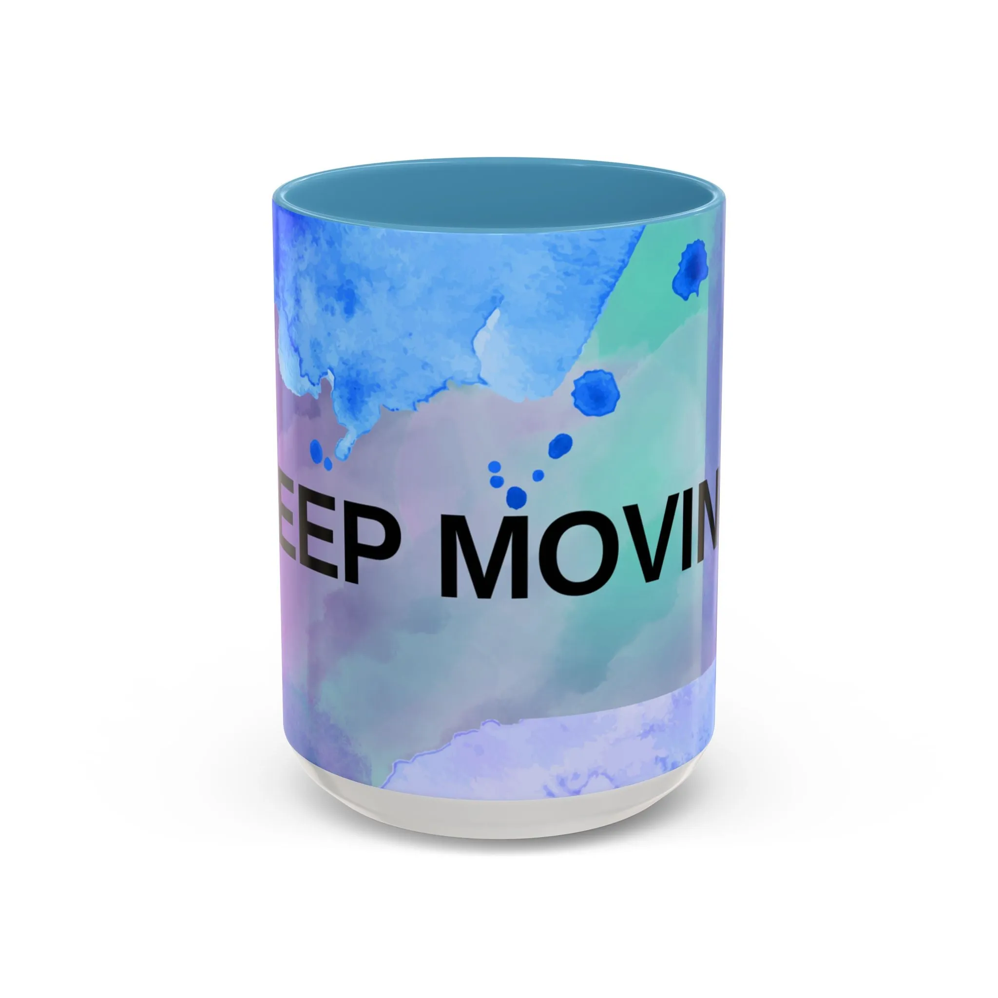 Mug - Abstract Shapes and Calming Colors - Inspirational Morning Coffee Cup