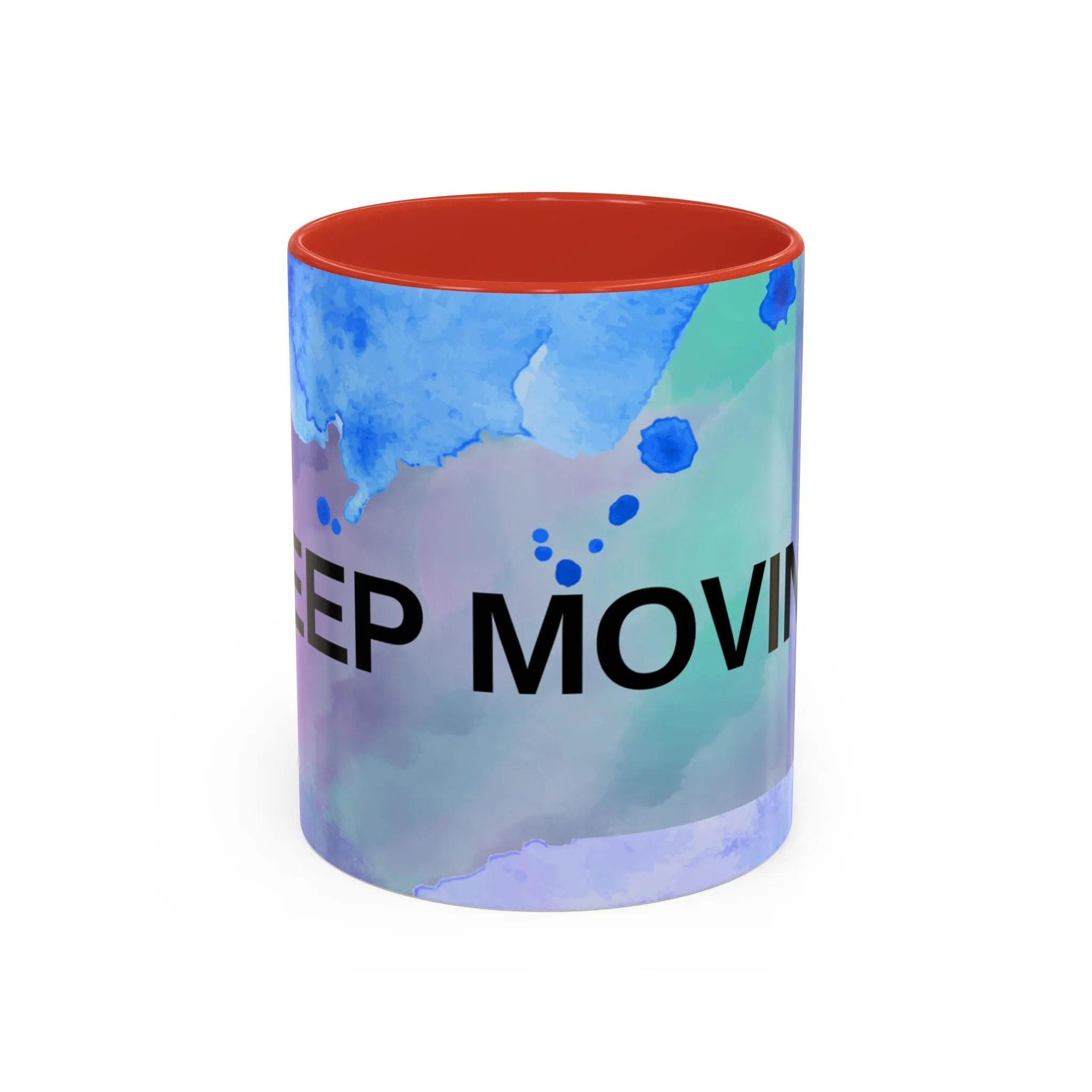 Mug - Abstract Shapes and Calming Colors - Inspirational Morning Coffee Cup