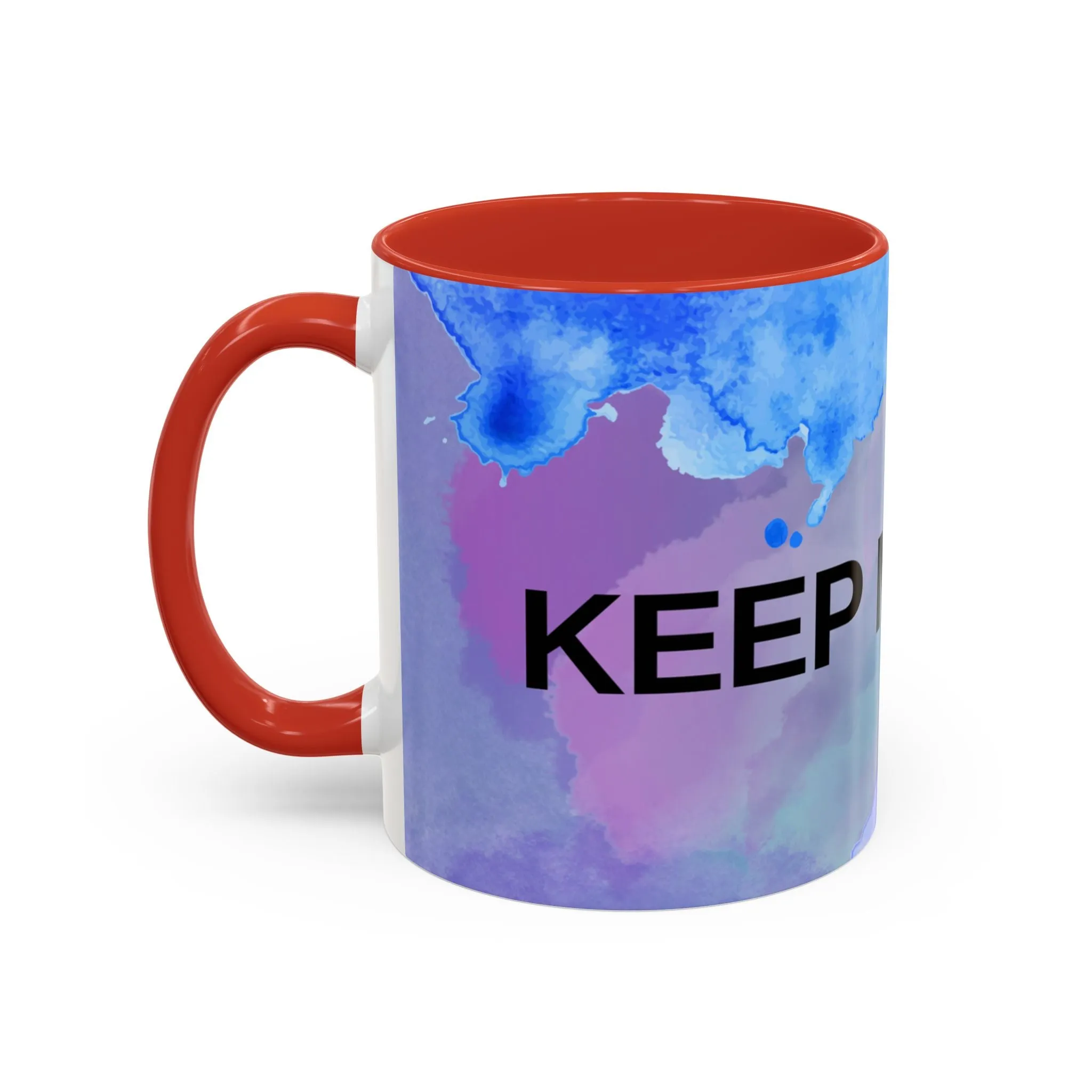 Mug - Abstract Shapes and Calming Colors - Inspirational Morning Coffee Cup