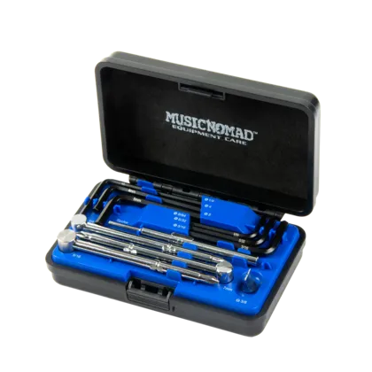 MusicNomad TRUSS-ROD-WRENCH-SET Tech Truss Rod Wrenches - 11 Piece Set