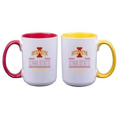 NCAA Iowa State Cyclones 16oz Home and Away Mug Set