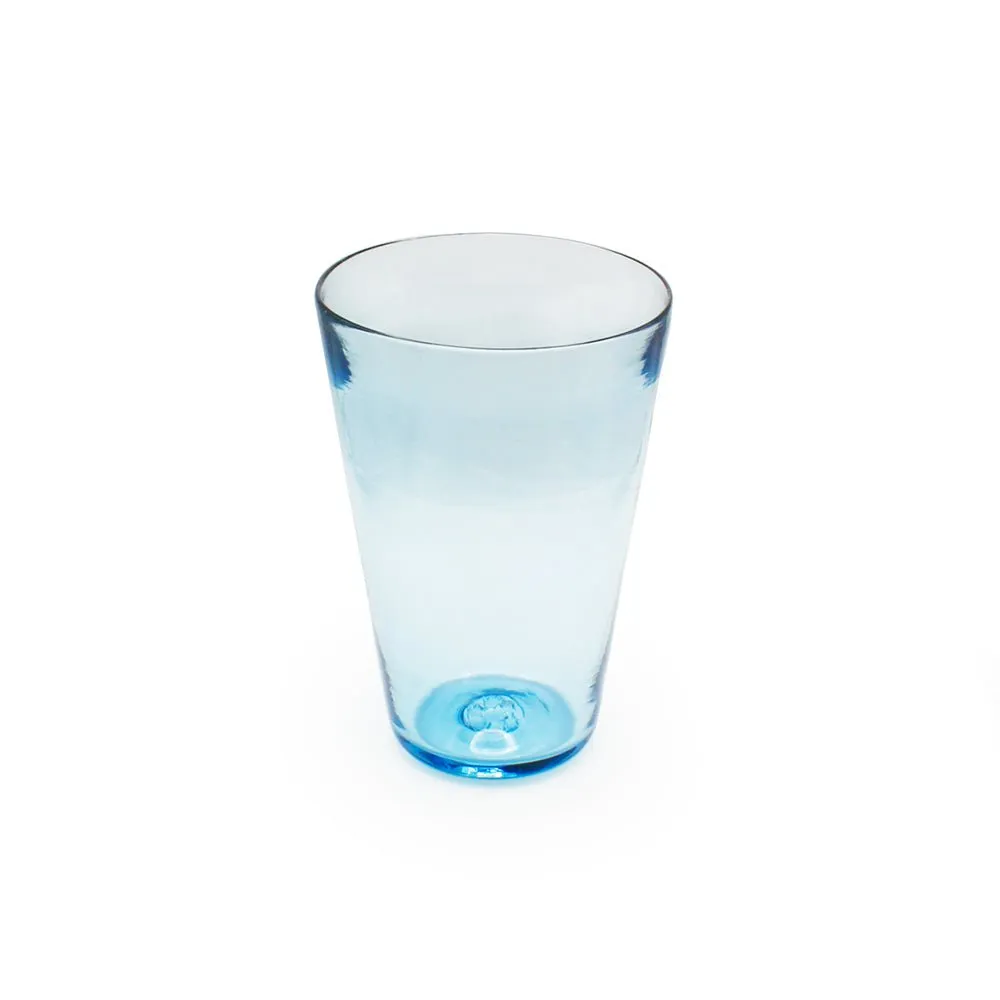 New Life Recycled Blue Glassware