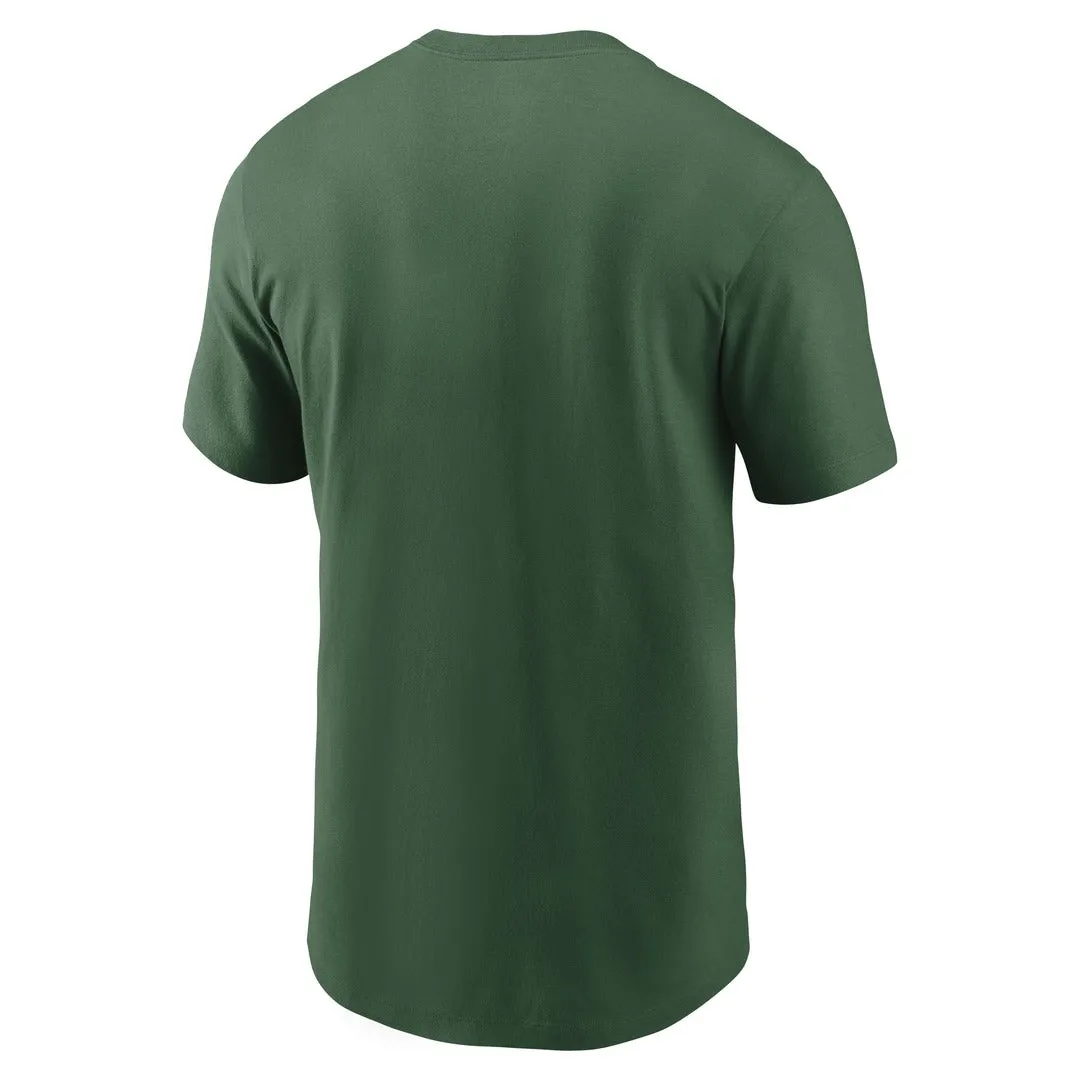 Nike Men's NFL New York Jets Cotton Logo T-Shirt