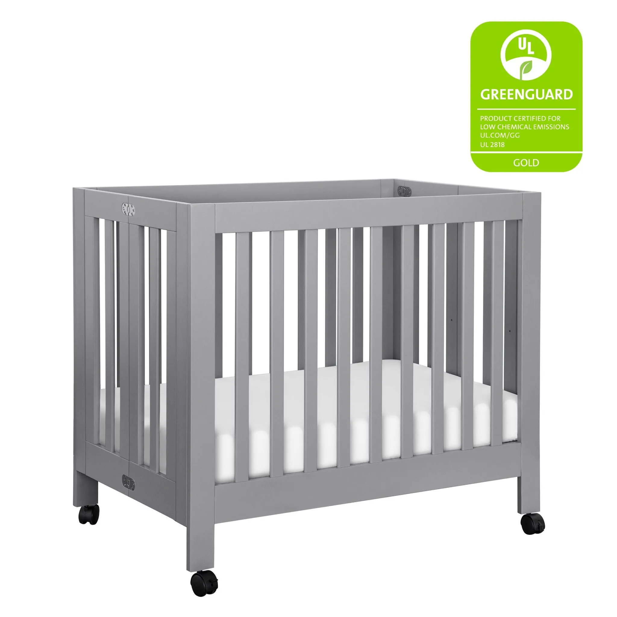 Origami Mini Crib - Grey