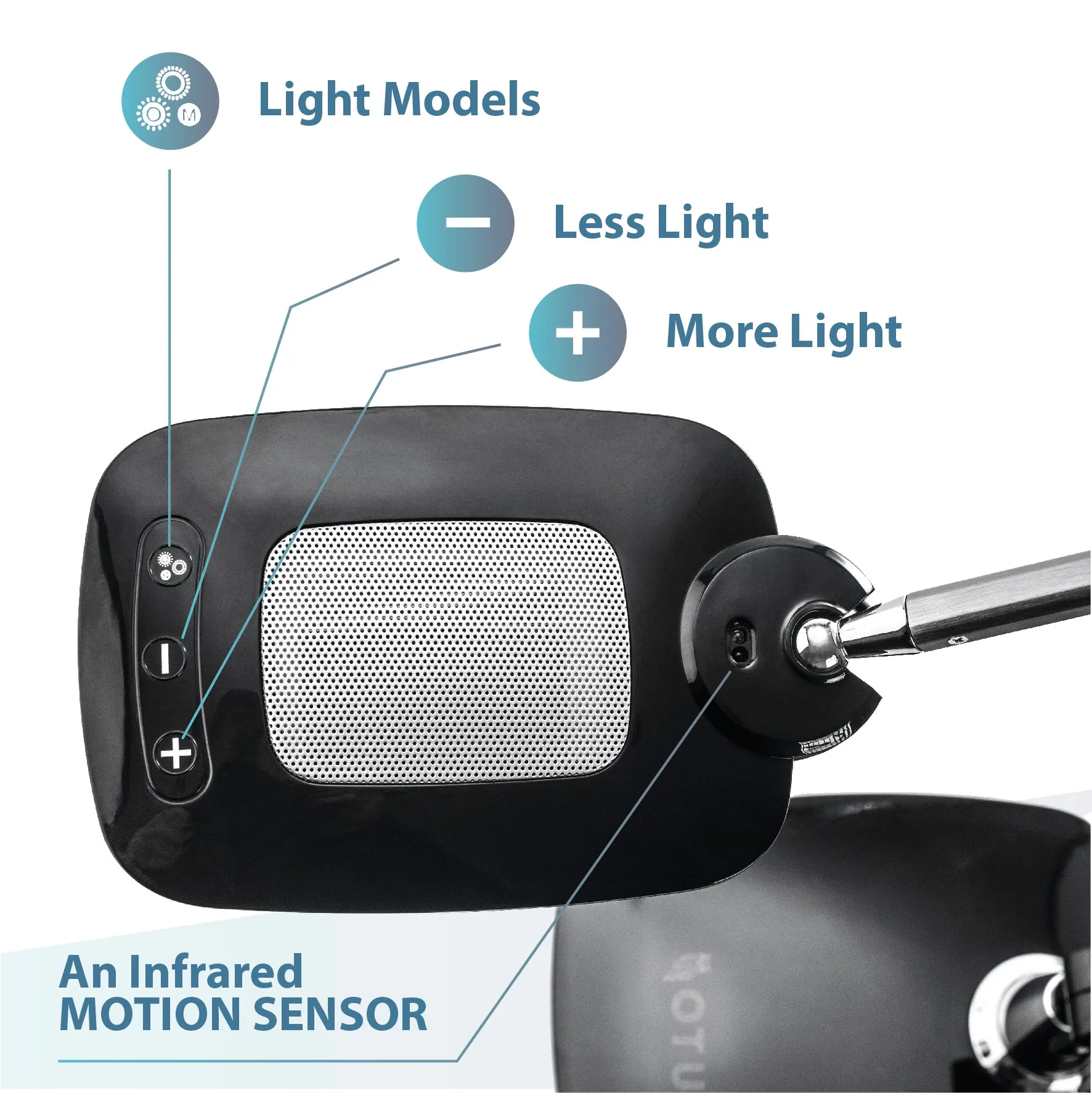 OTUS LED Desk Lamp Gesture Control DL-002BL