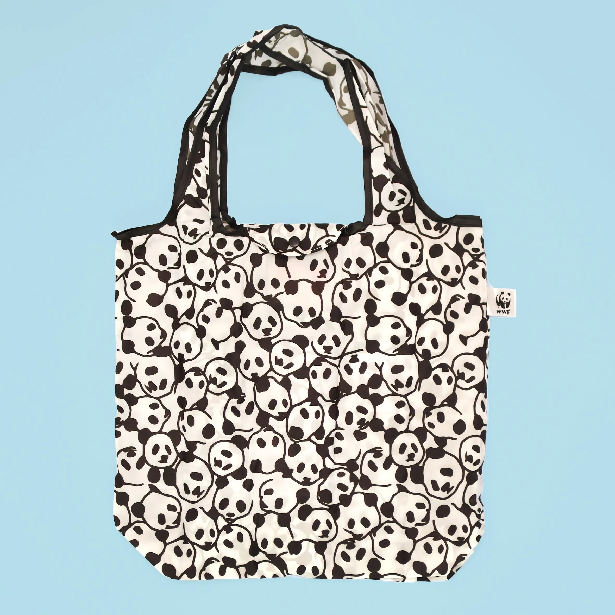 Panda RPET foldaway bag