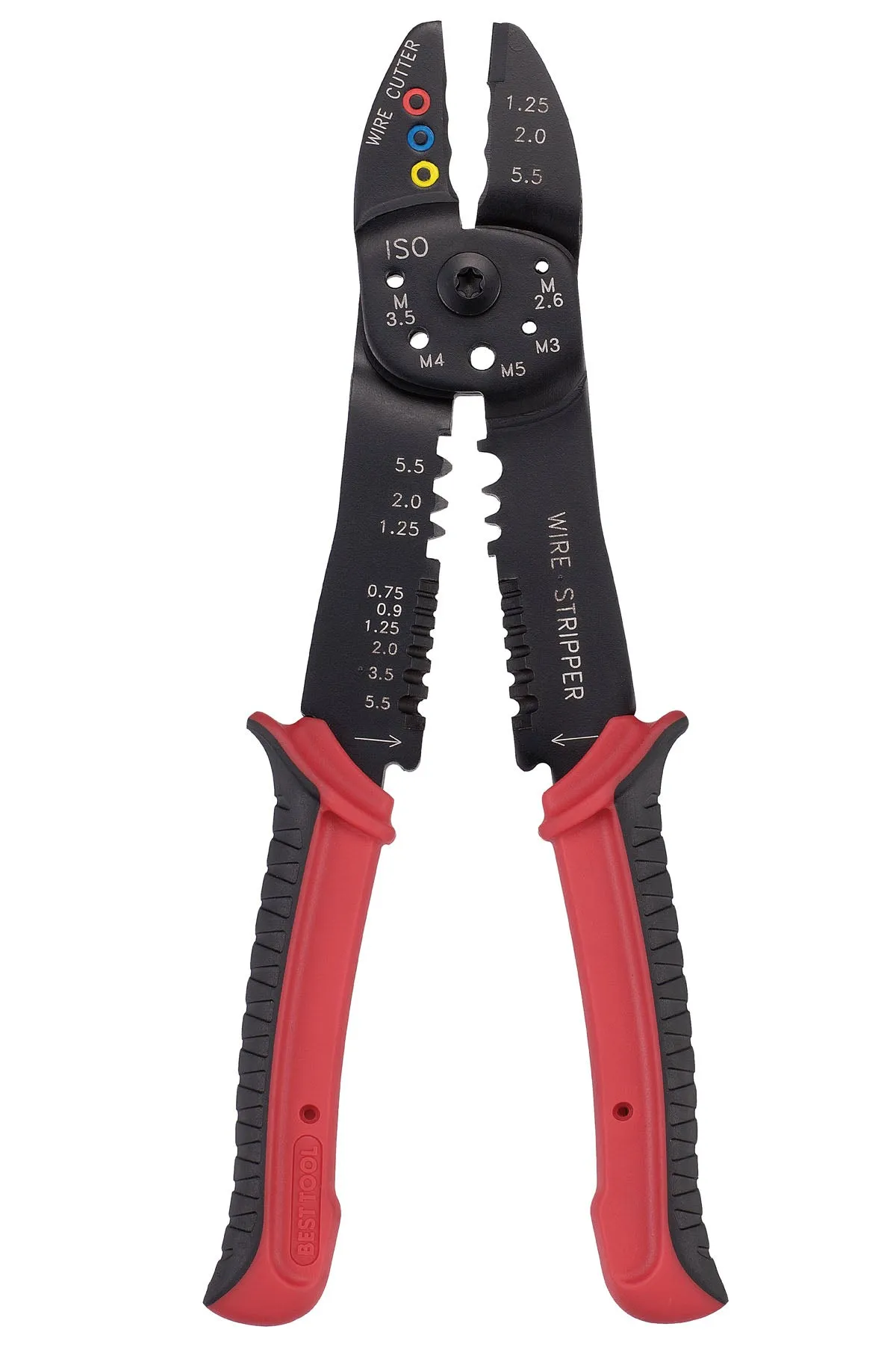 PARD Wire Stripper Cutter / Terminal Plier