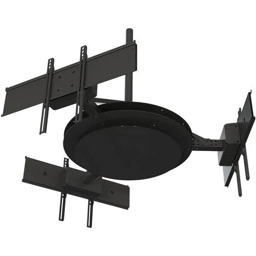 Peerless-AV DST980-3 Multi-Display Ceiling Mount with Three Telescoping Arms for 37 to 80" Displays