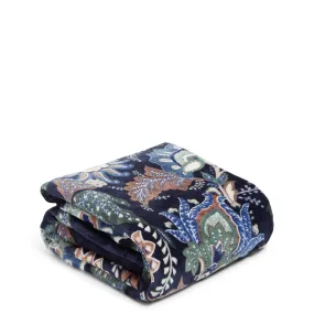 Plush Throw Blanket - Java Navy Camo