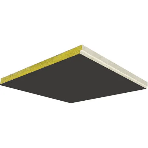 Primacoustic STRATOTILE Glass Wool Ceiling Tiles, 24" x 24", Square Edge - Black P205-2424-00