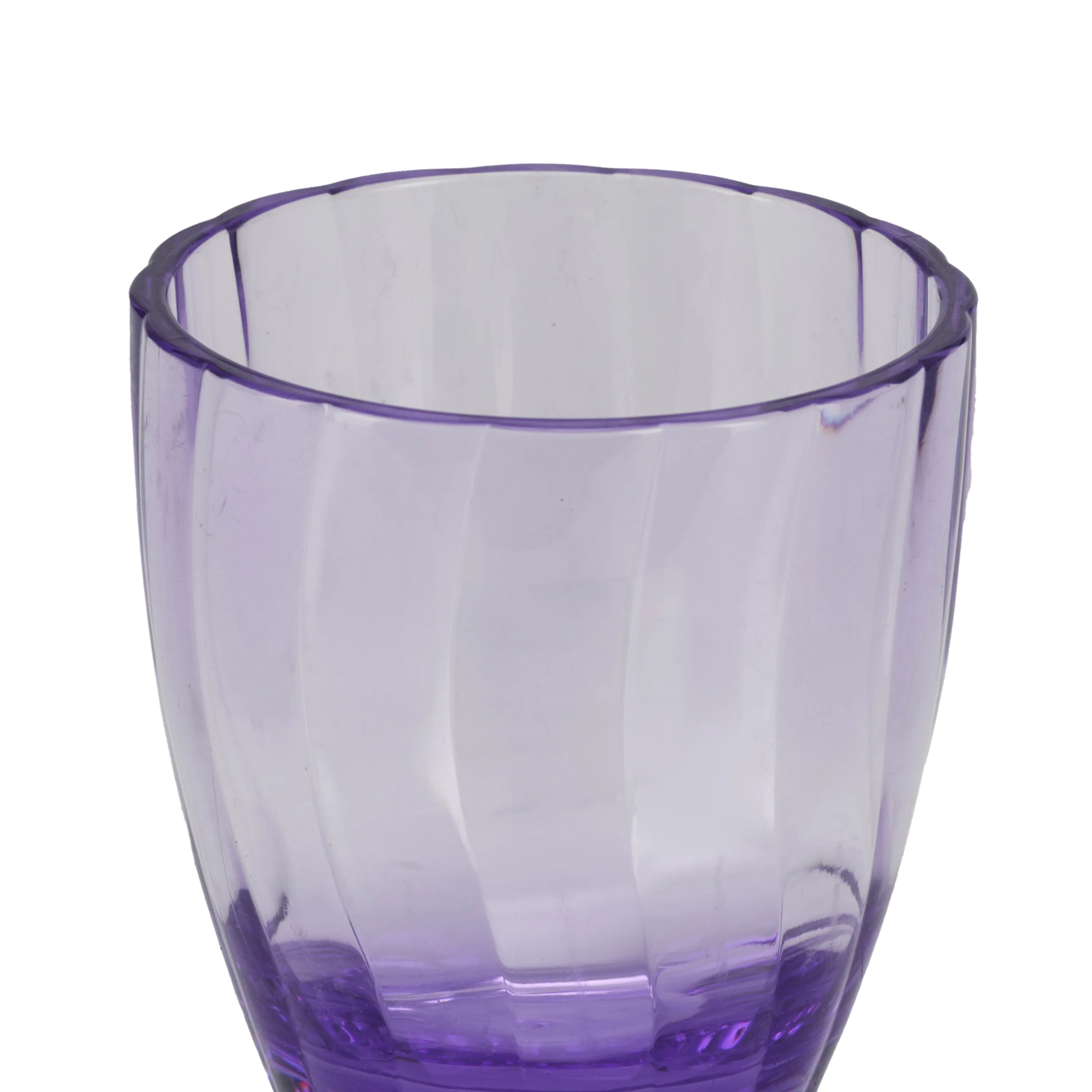 Purple Short Plastic Cup