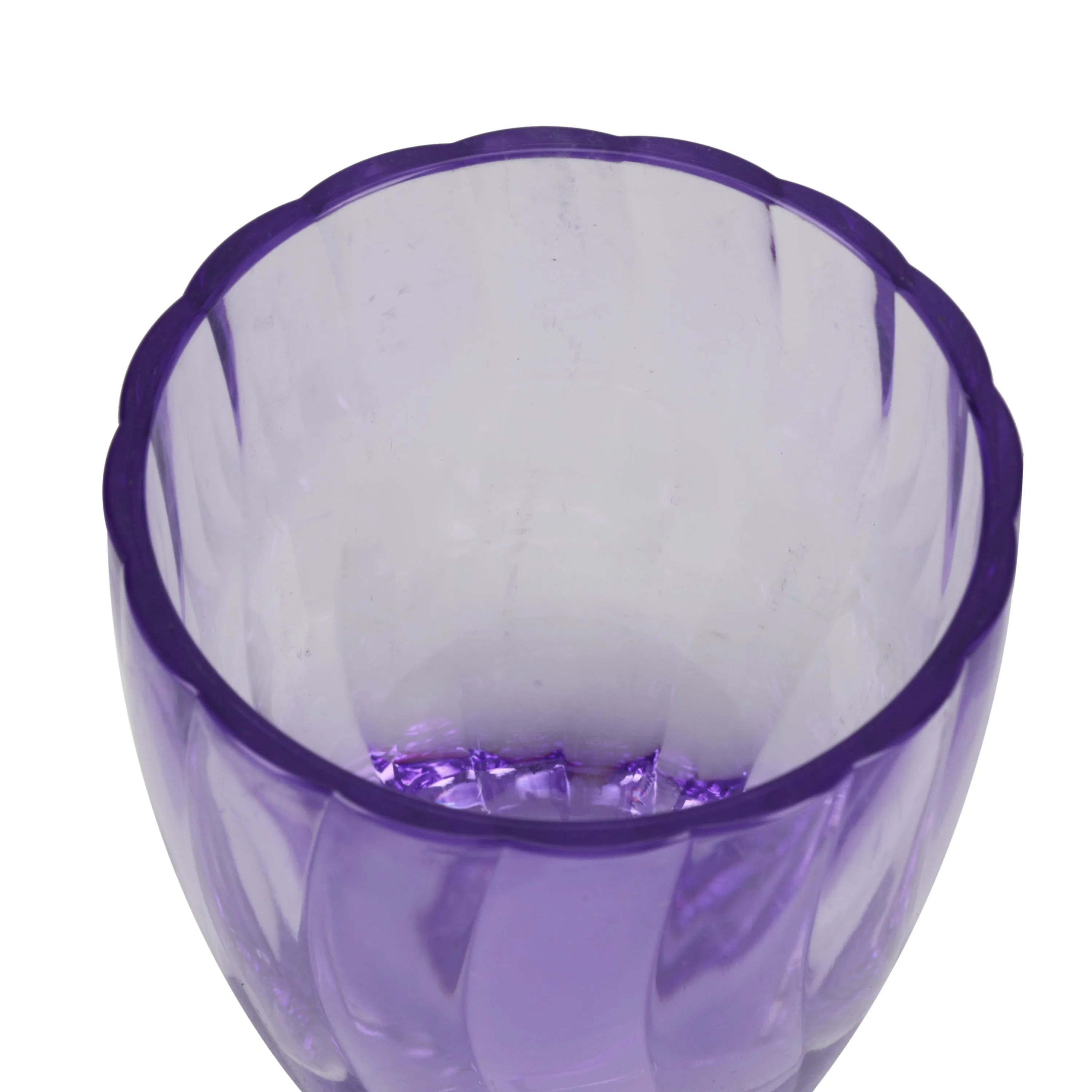 Purple Short Plastic Cup