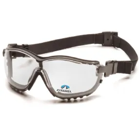 Pyramex GB1810STR20 V2G Readers, Black Frame, Clear Anti-Fog   2.0 Lens, 1 Each