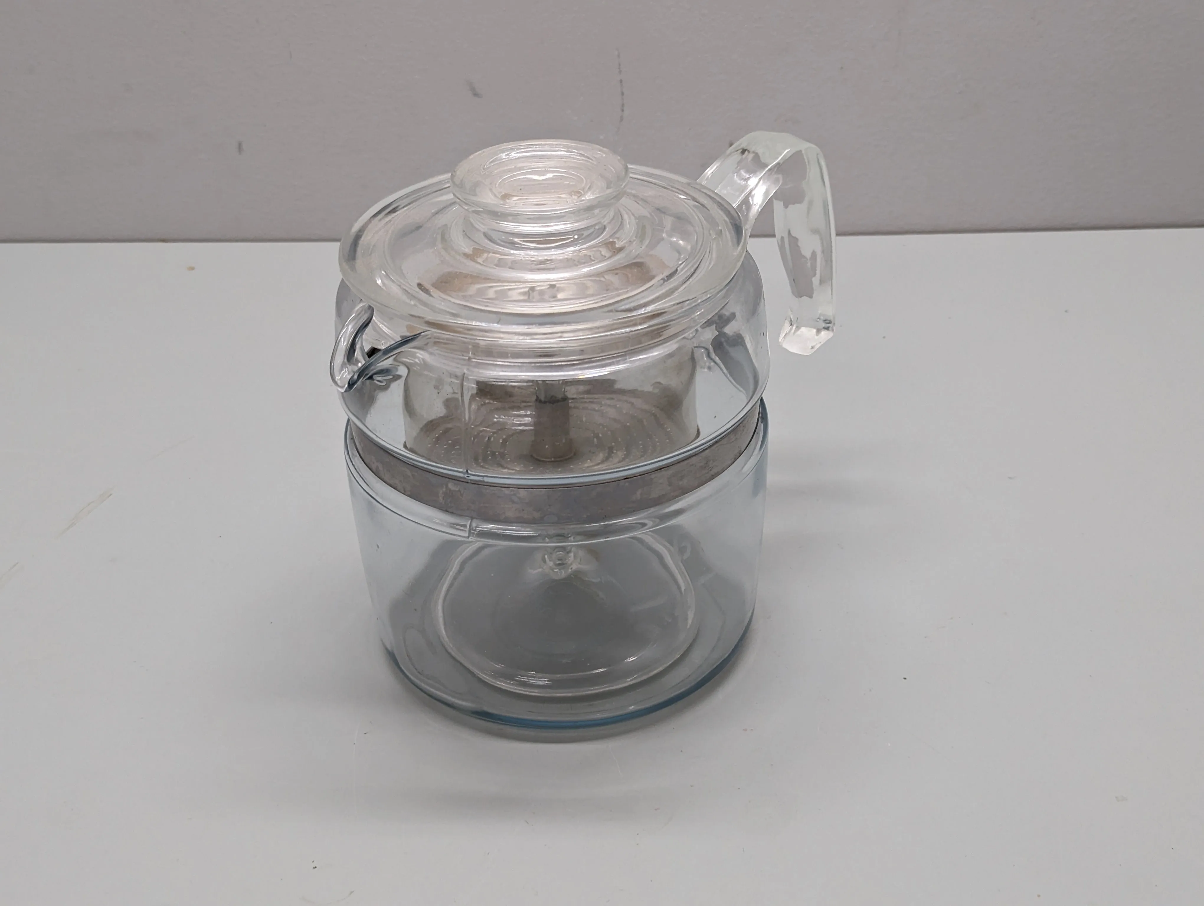 Pyrex Flameware 6 Cup Glass Percolator #7756